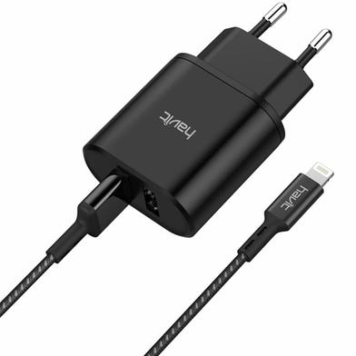 Havit 2 In 1 Usb Charge Kit With Usb To Lightning Iphone Cable -
