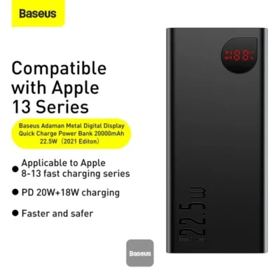 Baseus Adaman 20000mAh Power Bank price in bd